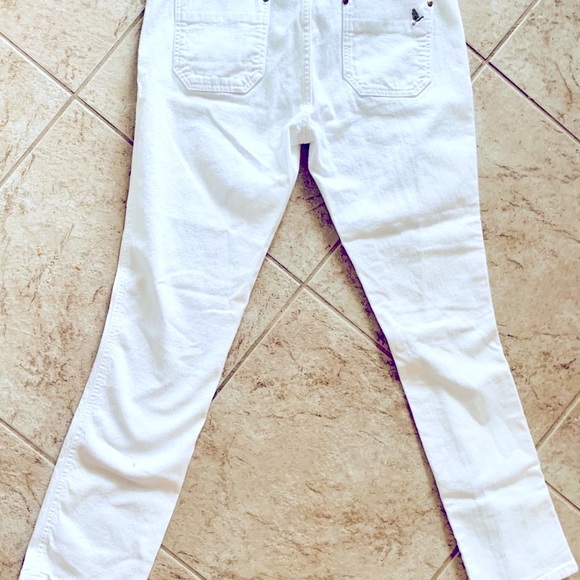 MIH Straight Leg 4 pocket White Jeans Size 29 - Picture 2 of 5